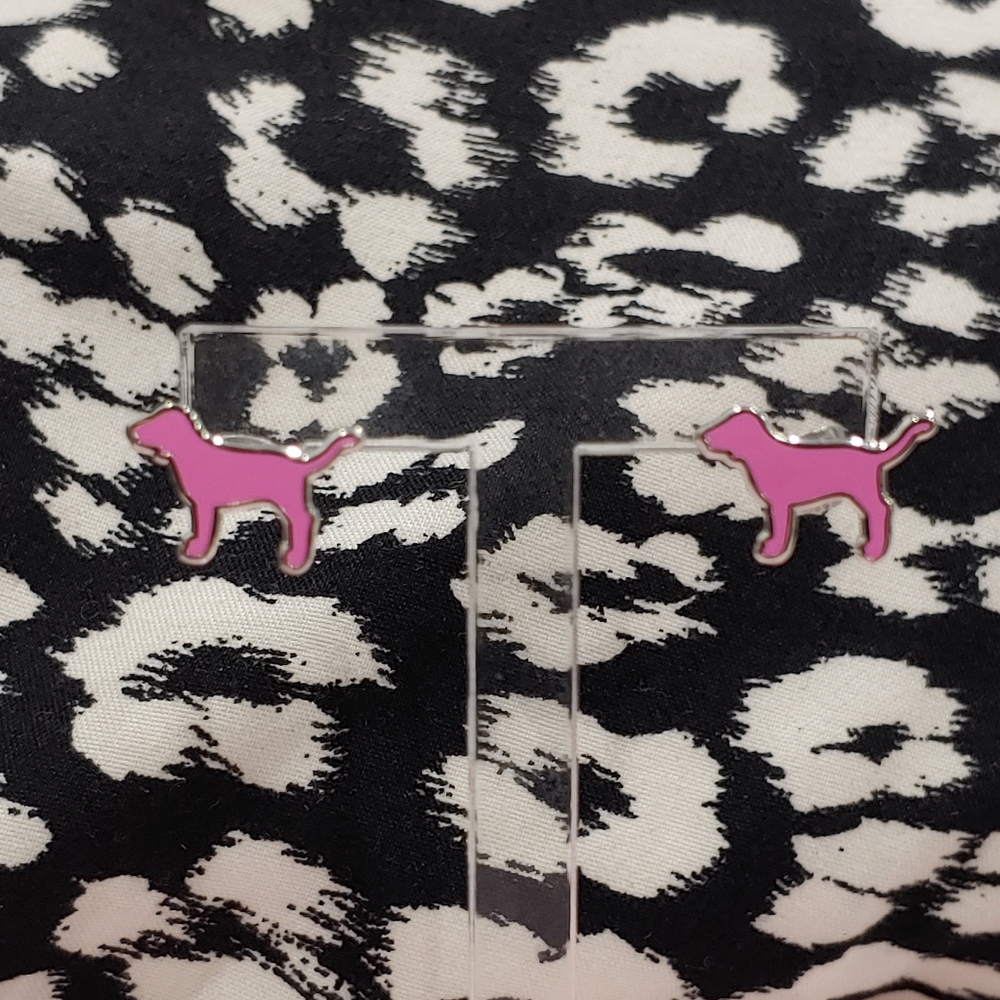 Pup earrings